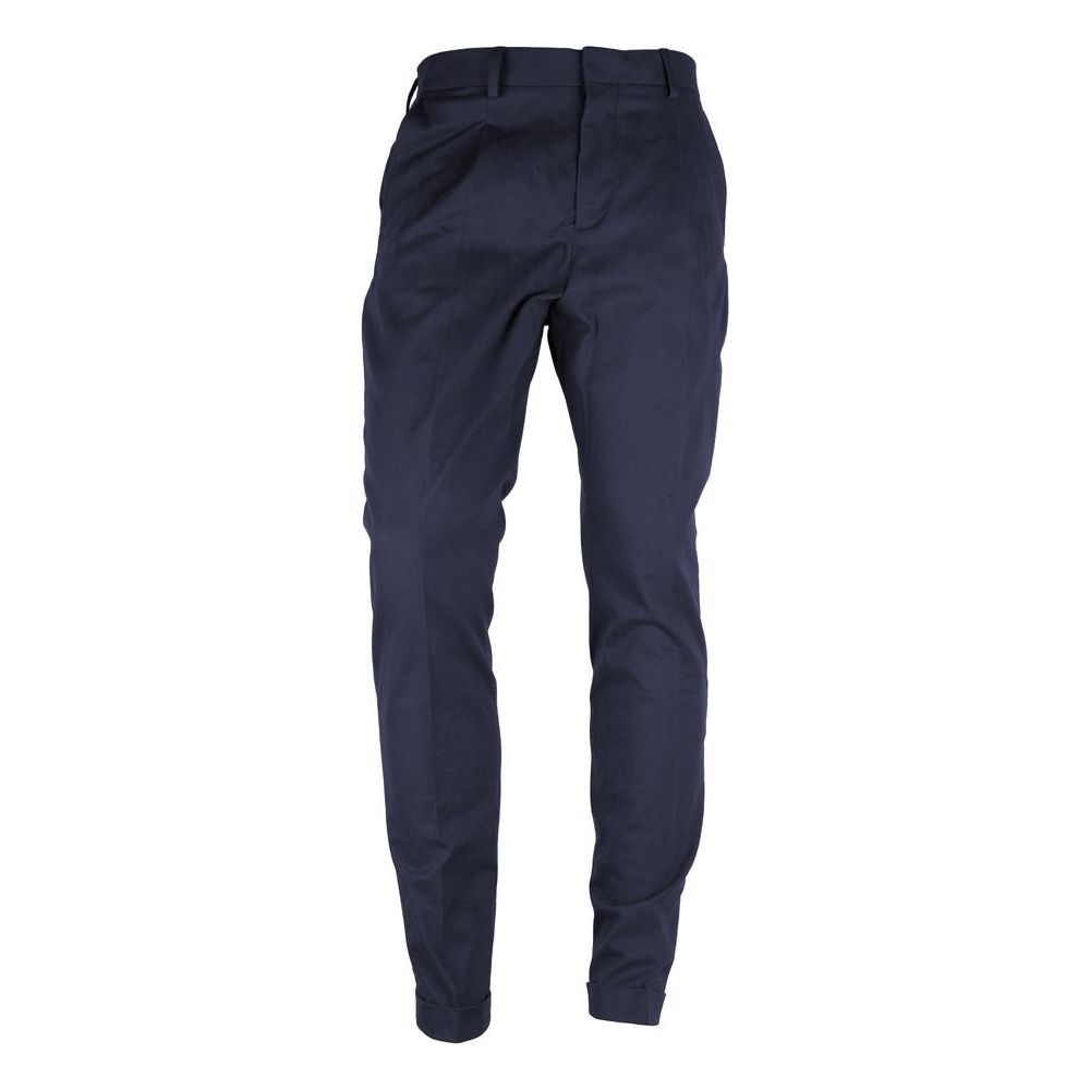 Made in Italy Elegant Wool Blend Milano Men's Trousers Made in Italy