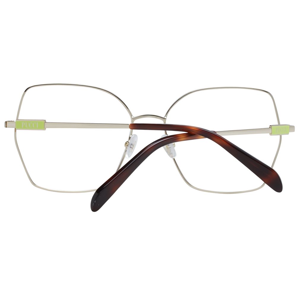 Emilio Pucci Gold Metal Glasses (Frames)