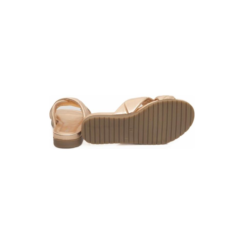 Cerruti 1881 Beige Sheepskin Women Sandal Cerruti 1881