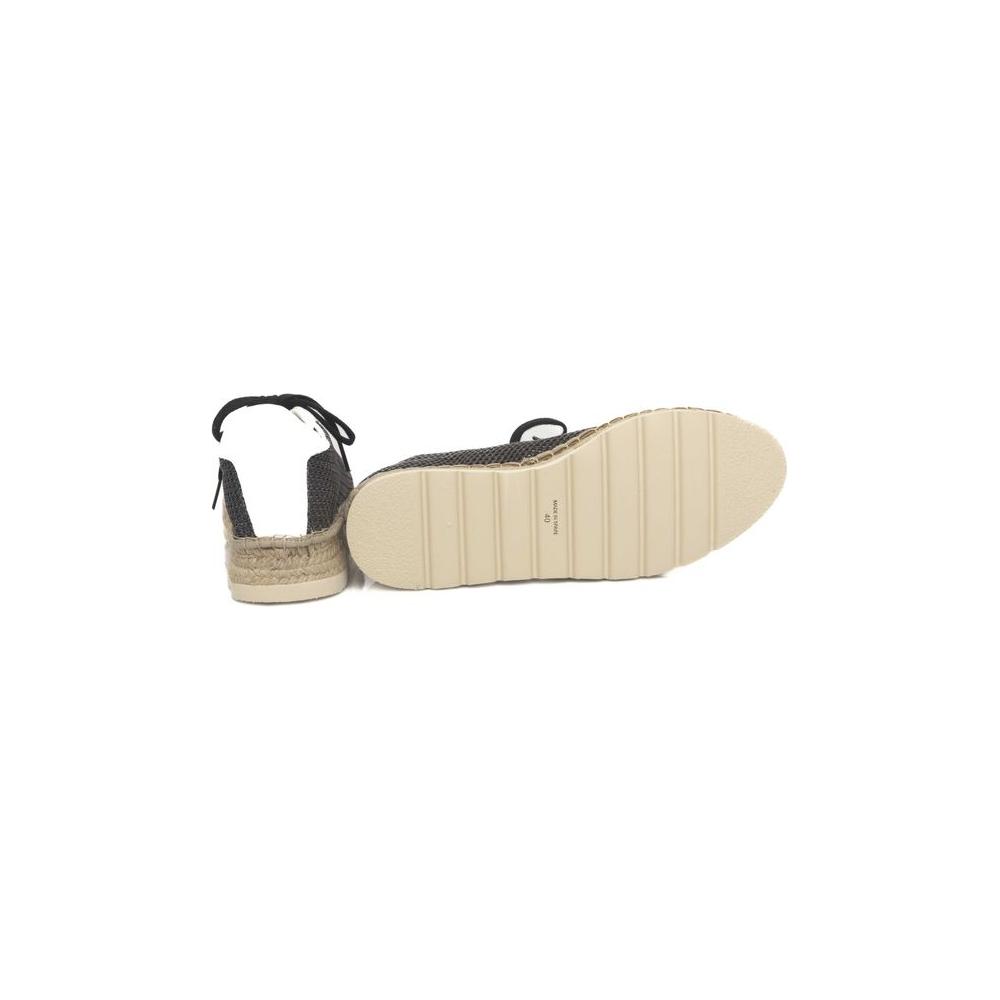 Cerruti 1881 Black Calfskin Men Sneaker