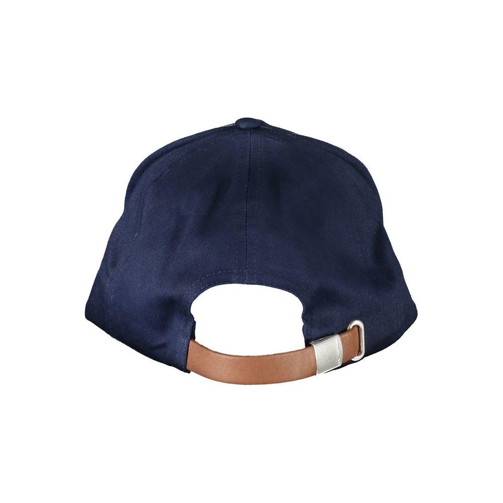 La Martina Blue Cotton Hats & Cap La Martina