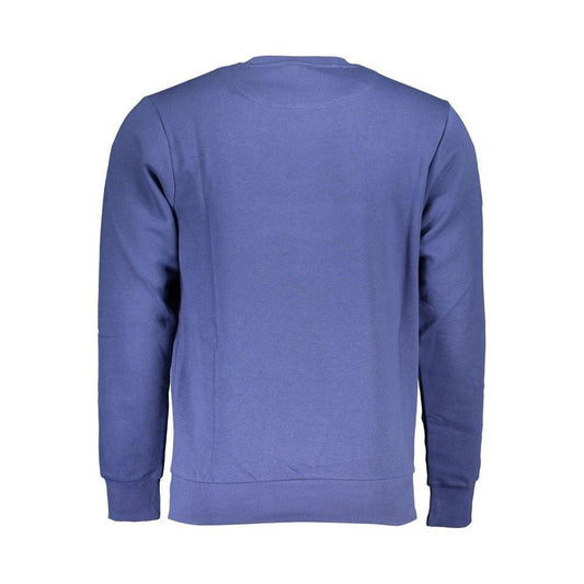 U.S. Grand Polo Blue Cotton Sweater U.S. Grand Polo