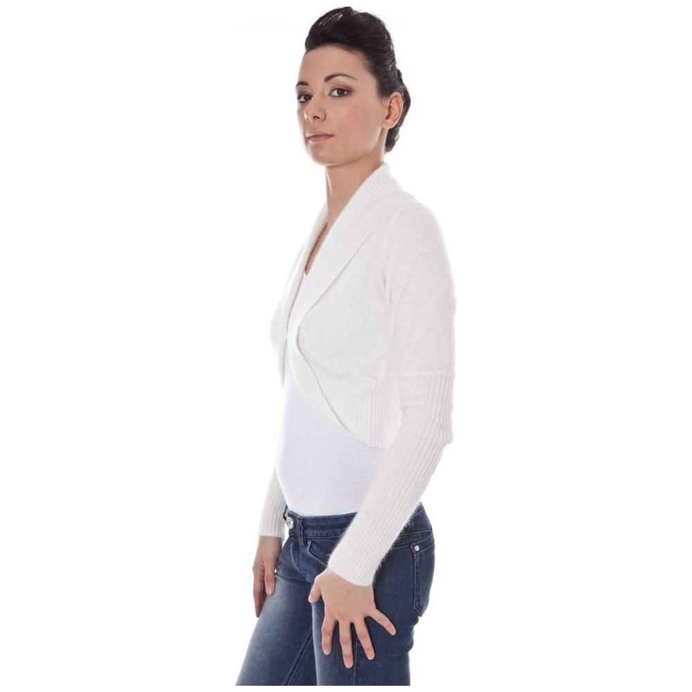 Datch White Wool Sweater Datch