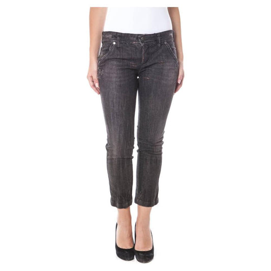 Parasuco Black Cotton Jeans & Pant Parasuco