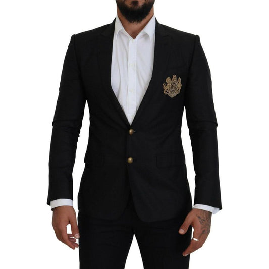 Dolce & Gabbana Black  Suit Dolce & Gabbana