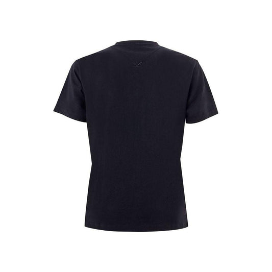 Kenzo Elegant Cotton Tee in Timeless Black Kenzo