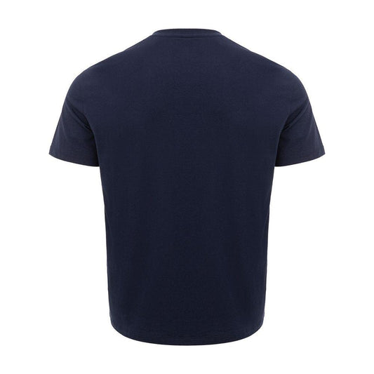 Armani Exchange Sleek Blue Cotton Tee for Men Armani Exchange