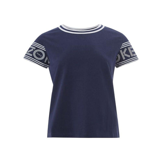 Kenzo Blue Cotton Tops & T-Shirt Kenzo