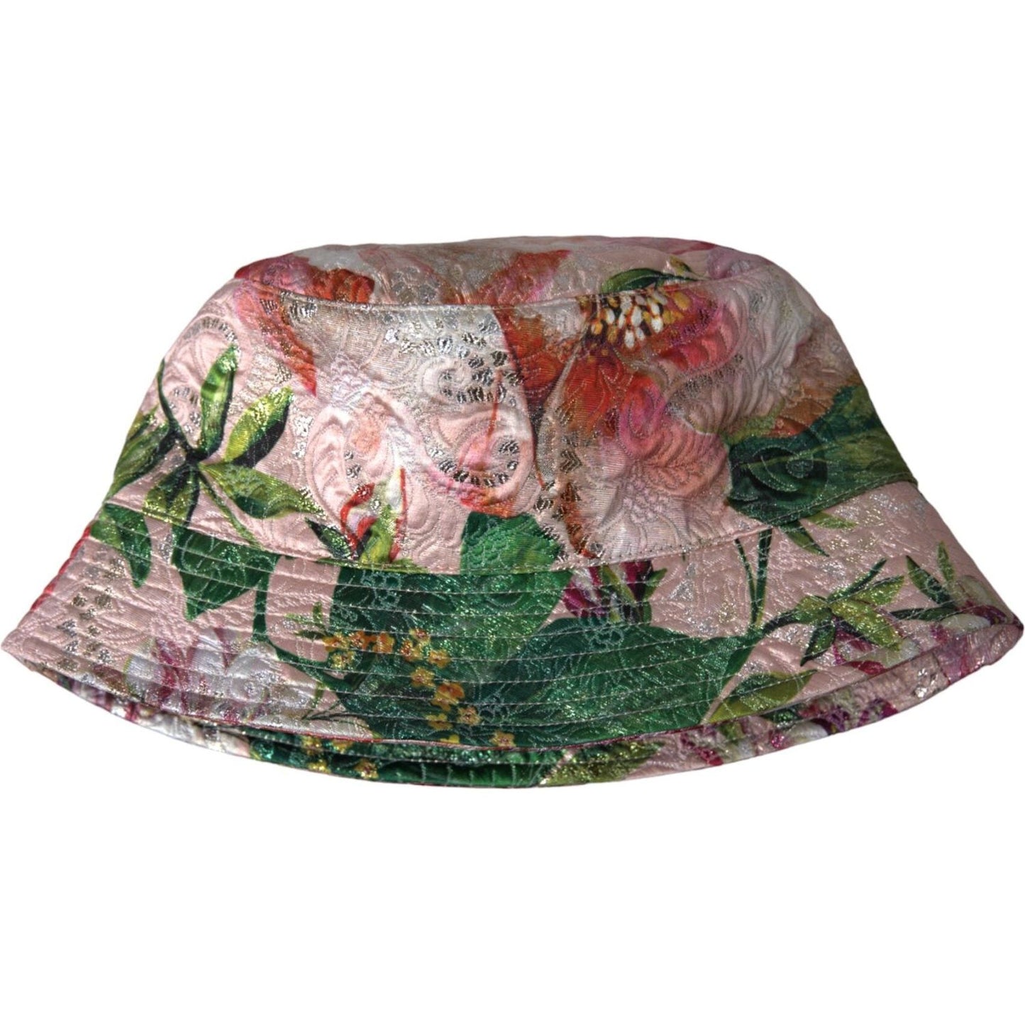 Dolce & Gabbana Multicolor Floral Jacquard Bucket Hat Men Dolce & Gabbana