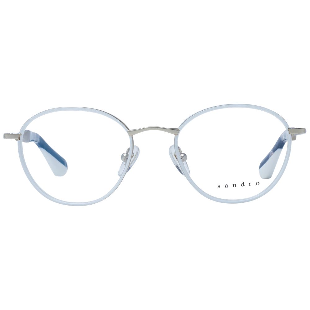 Sandro White Stainless Steel Glasses (Frames)