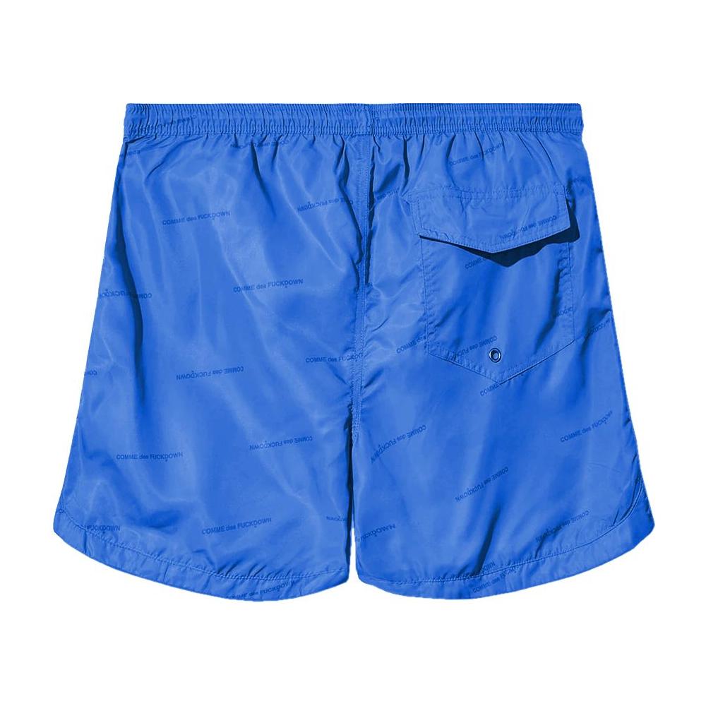 Comme Des Fuckdown Blue Polyester Swimwear Comme Des Fuckdown