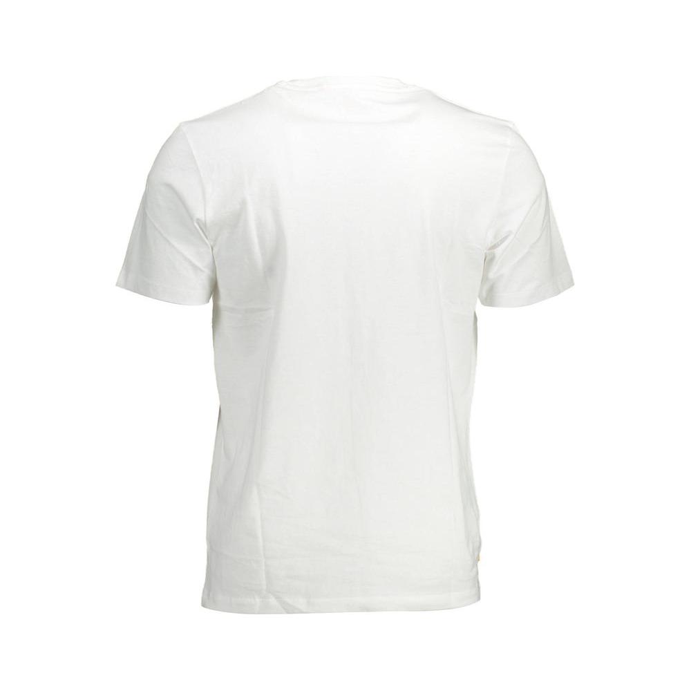 Timberland White Cotton Men TShirt Timberland