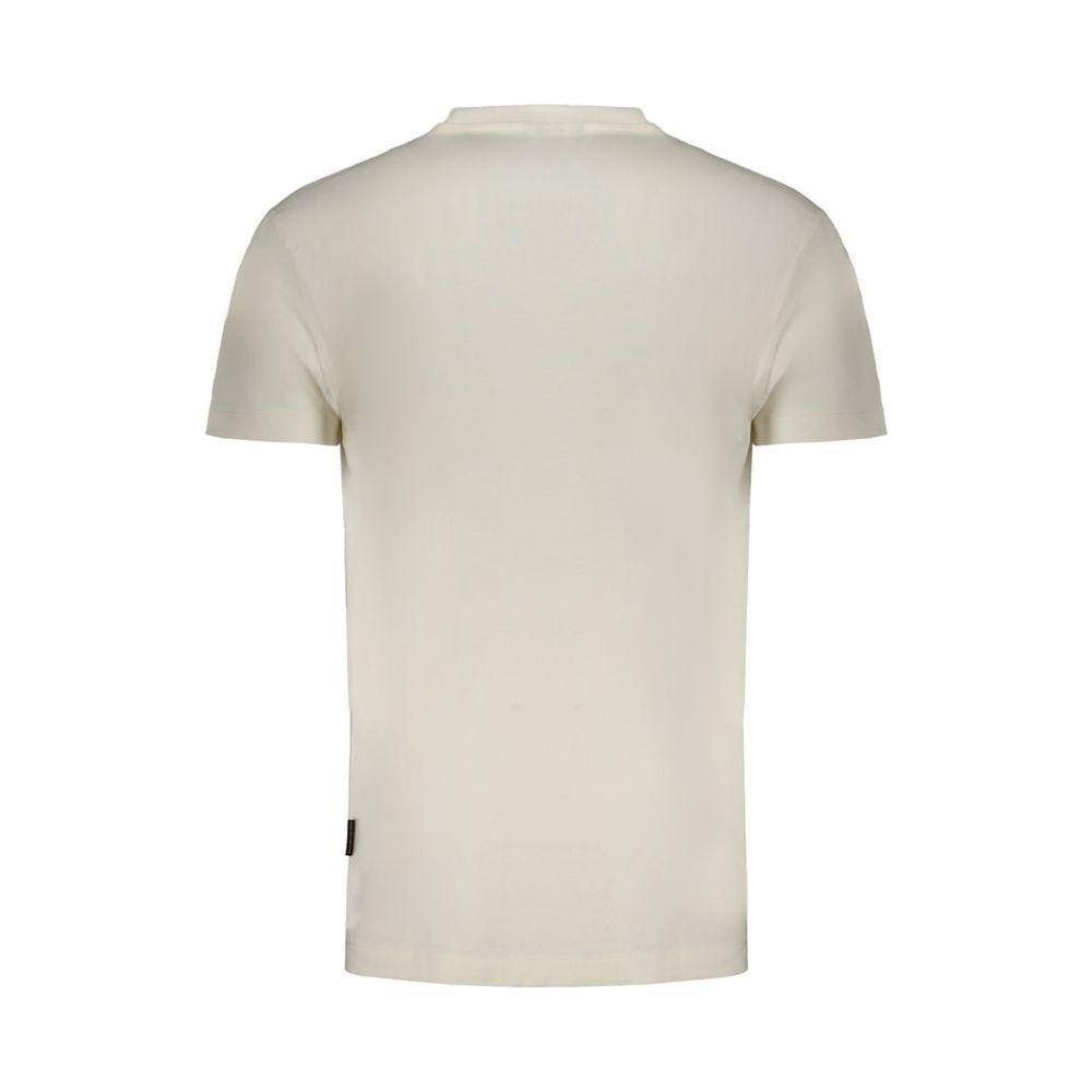 Napapijri White Cotton T-Shirt