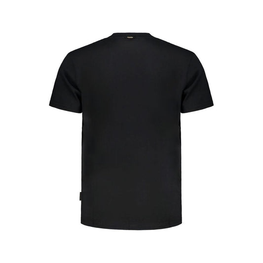 Black Cotton T-Shirt