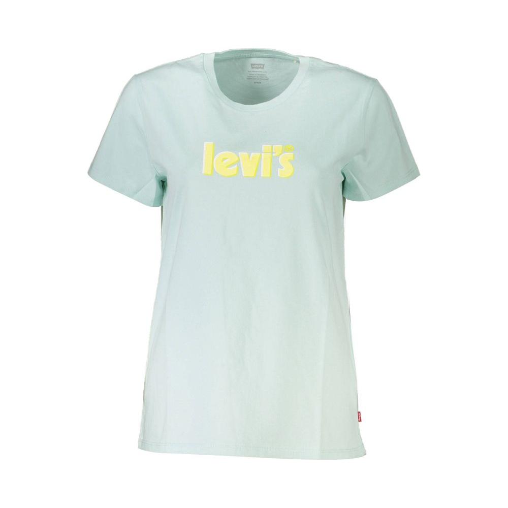 Levi's Light Blue Cotton Tops & T-Shirt Levi's