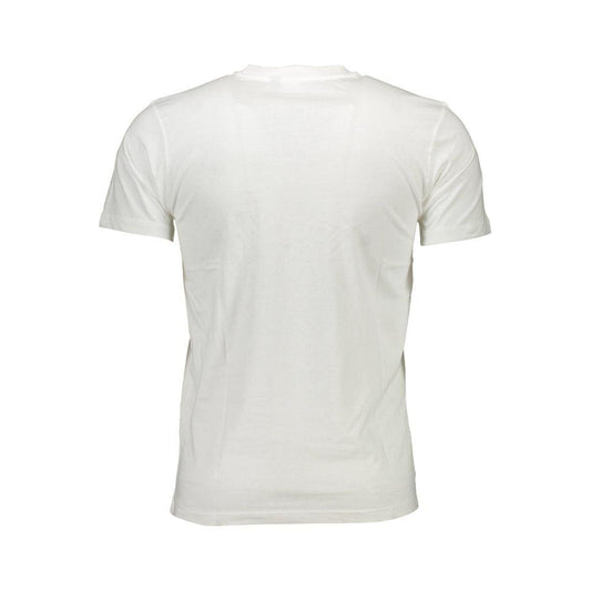 Sergio Tacchini White Cotton T-Shirt Sergio Tacchini