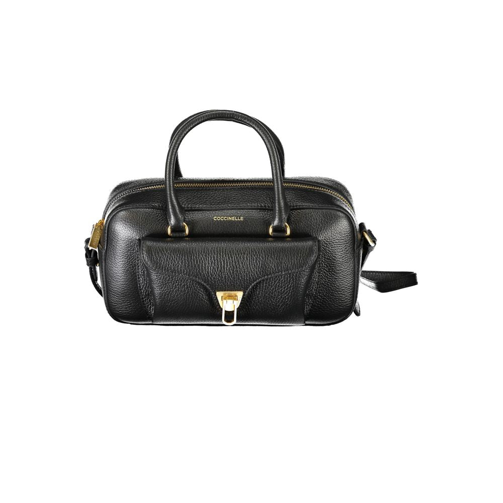 Coccinelle Black Leather Handbag Coccinelle