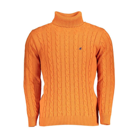 U.S. Grand Polo Elegant Turtleneck Twisted Neck Sweater U.S. Grand Polo