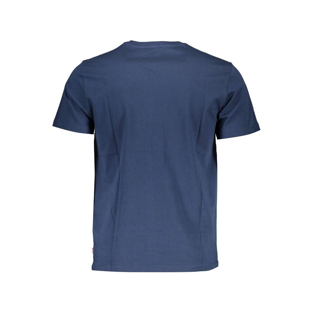 Levi's Blue Cotton Men T-Shirt Levi's