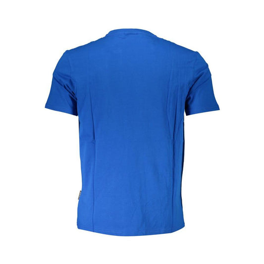 Napapijri Blue Cotton T-Shirt Napapijri