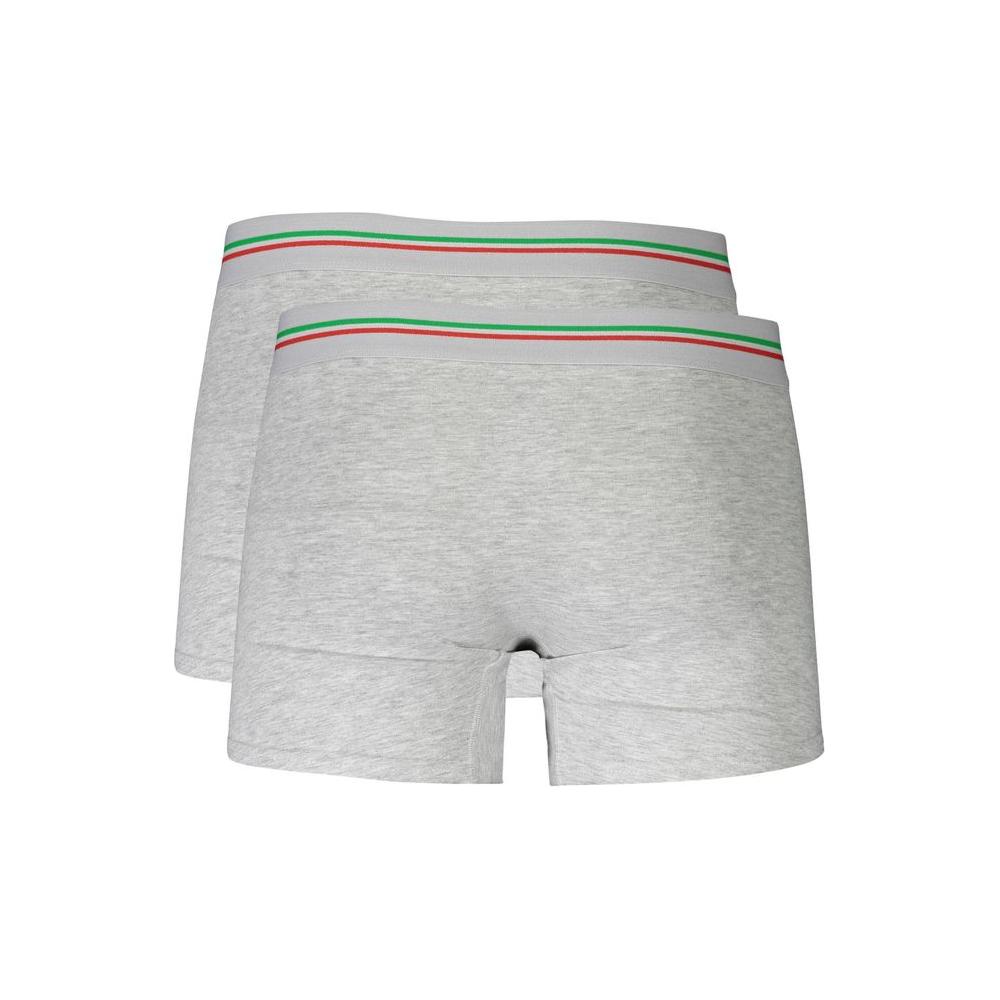 Aeronautica Militare Gray Cotton Underwear Aeronautica Militare