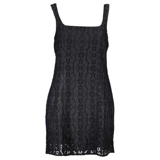 Desigual Black Polyester Women Dress Desigual