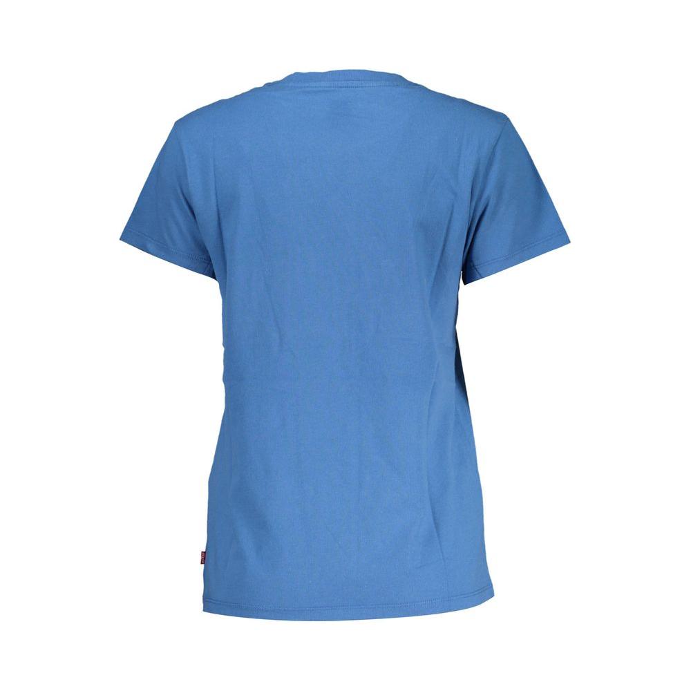 Levi's Blue Cotton Women T-Shirt Levi's