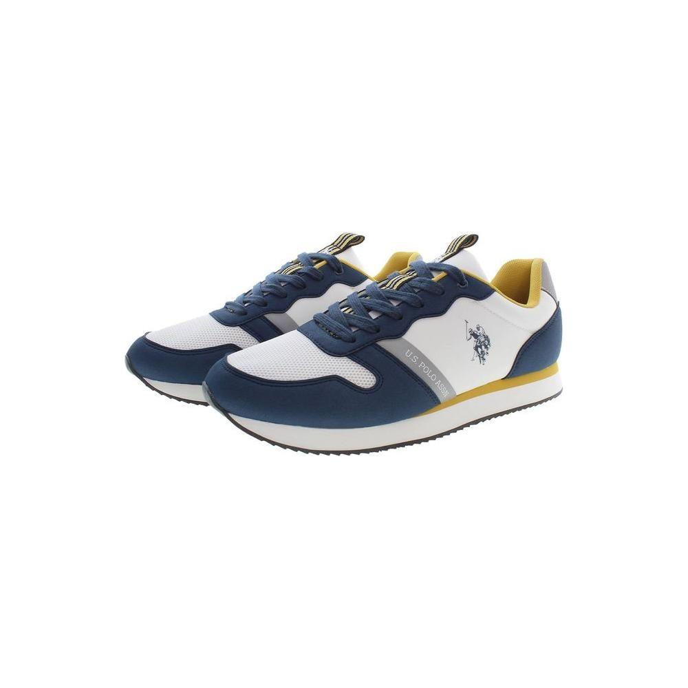 U.S. POLO ASSN. Blue Polyester Men Sneaker U.S. POLO ASSN.