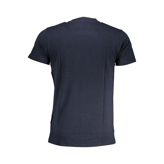 Cavalli Class Blue Cotton T-Shirt Cavalli Class