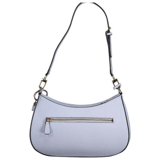 Light Blue Polyethylene Handbag