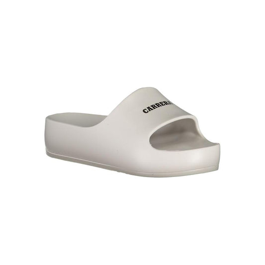 Carrera White Polyethylene Sandal Carrera