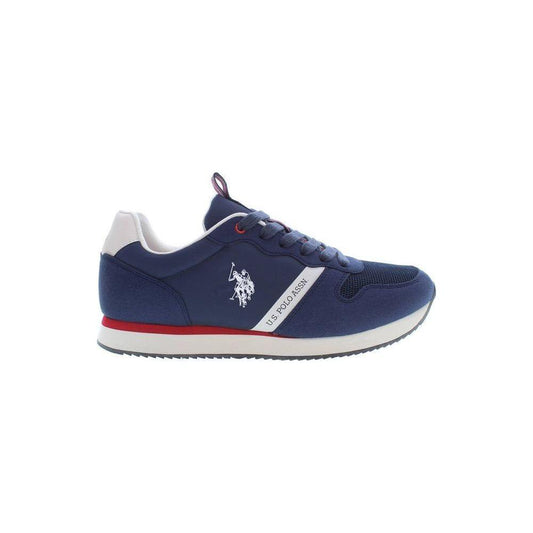 U.S. POLO ASSN. Blue Polyester Men Sneaker U.S. POLO ASSN.