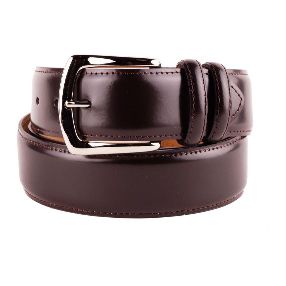 Made in Italy Elegant Milano Leather Belt Quartet Made in Italy