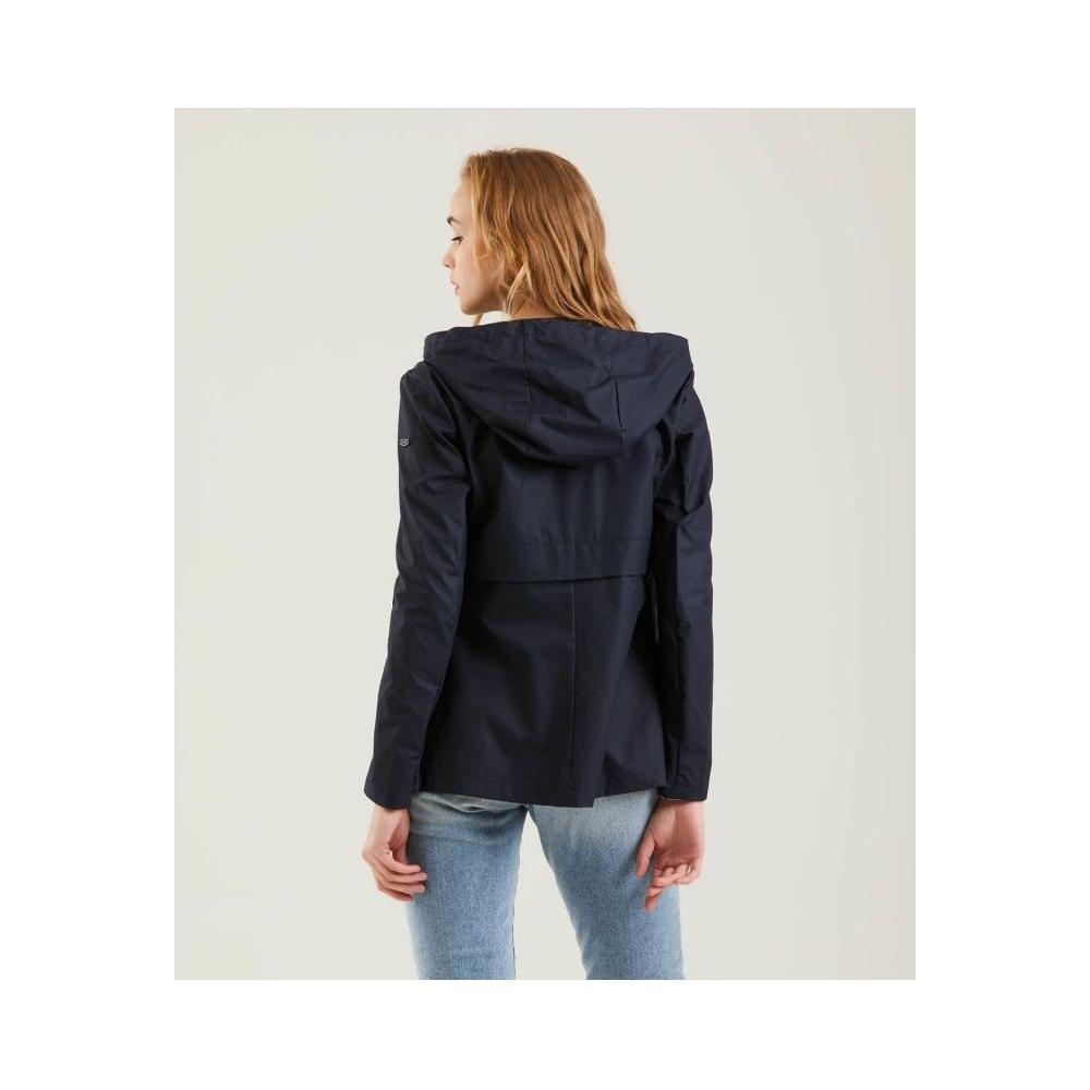 Refrigiwear Blue Polyester Women Jacket Refrigiwear