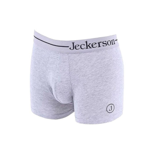 Jeckerson Gray Cotton Men Boxer MAN UNDERWEAR Jeckerson