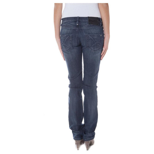 Phard Blue Cotton Jeans & Pant Phard