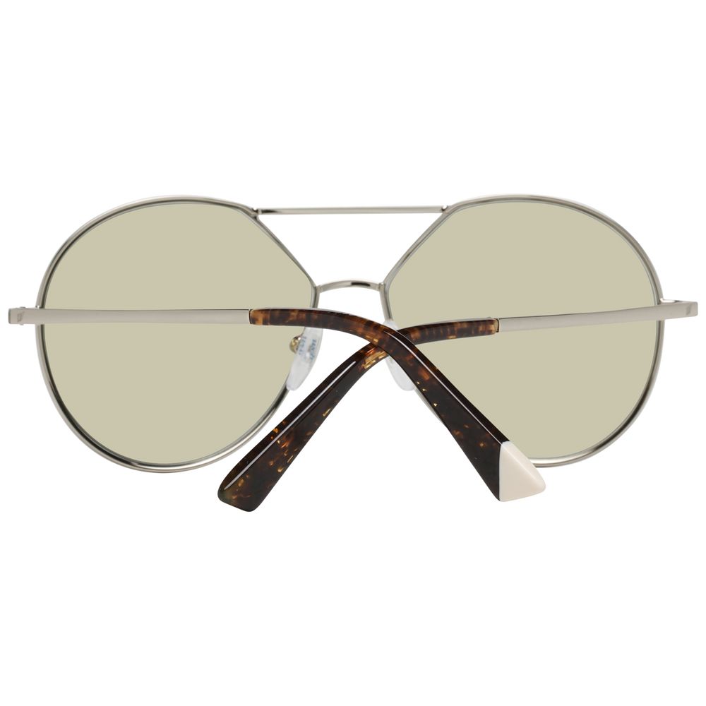 Web Gold Metal Sunglasses