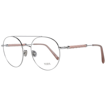 Tod's Silver Metal & Leather Glasses (Frames)
