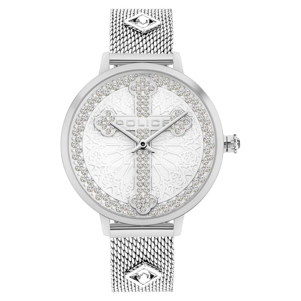 Police Silver Women Watch