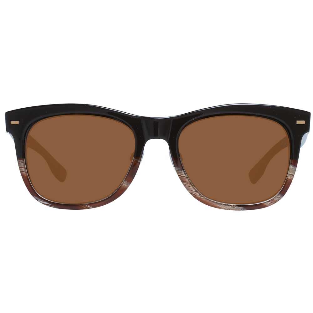 Zegna Couture Brown Men Sunglasses Zegna Couture