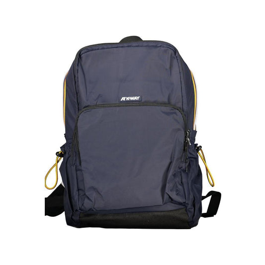 K-WAY Blue Polyamide Backpack K-WAY