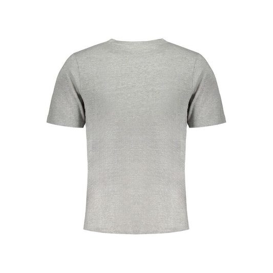 Kappa Gray Cotton T-Shirt Kappa