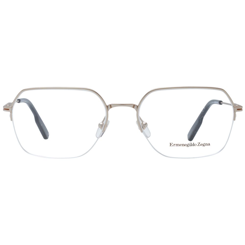 Ermenegildo Zegna Silver Metal Glasses (Frames)
