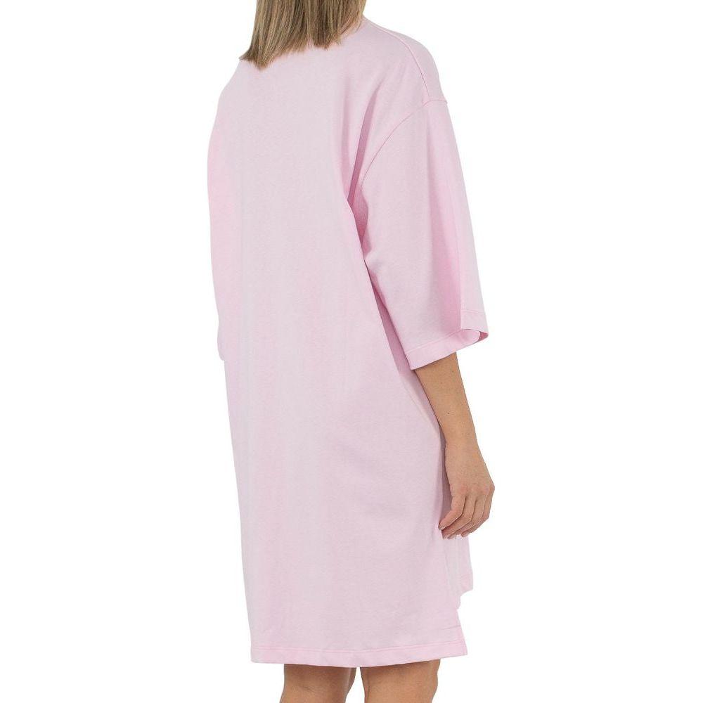 Comme Des Fuckdown Pink Cotton Dress Comme Des Fuckdown