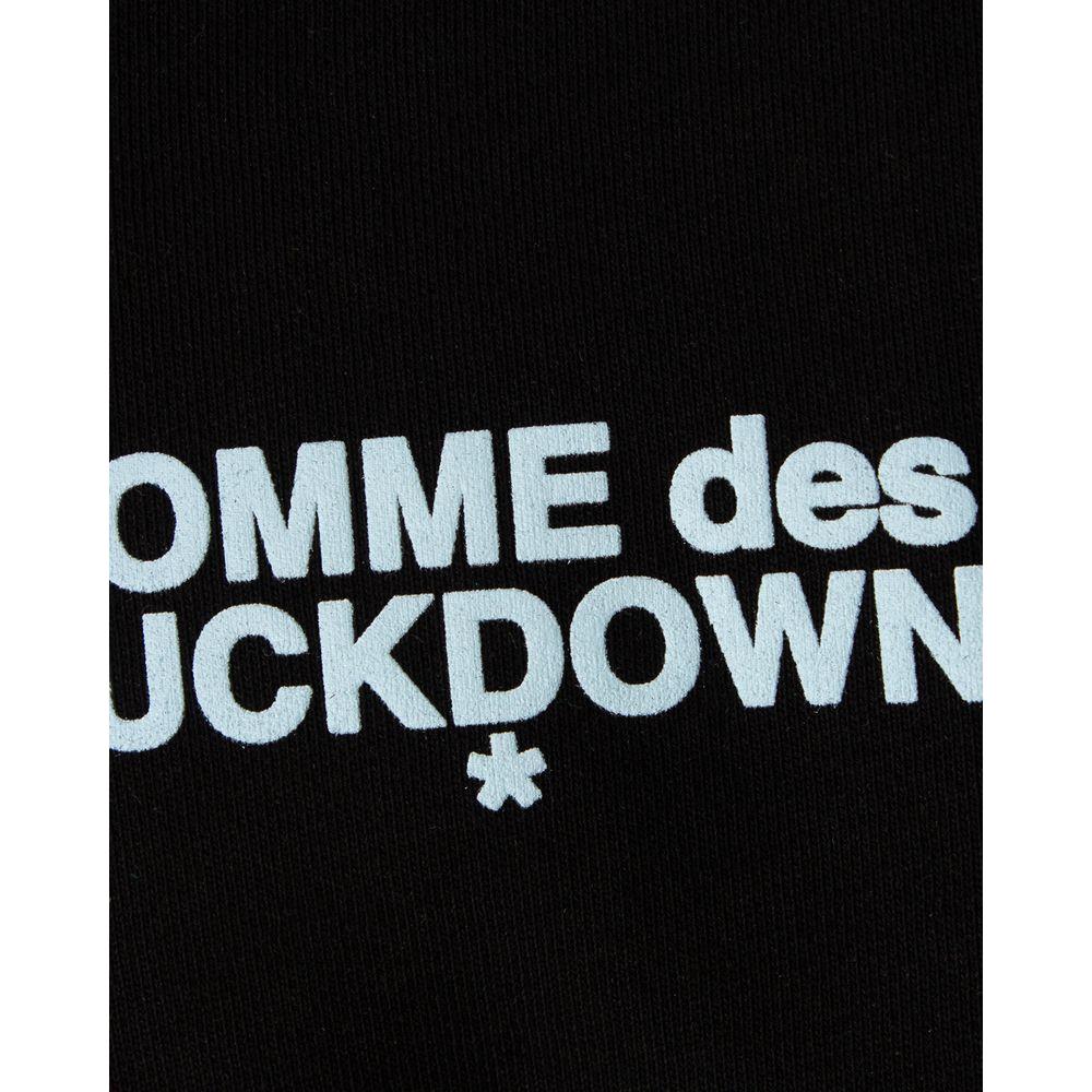 Comme Des Fuckdown Black Cotton Sweater Comme Des Fuckdown