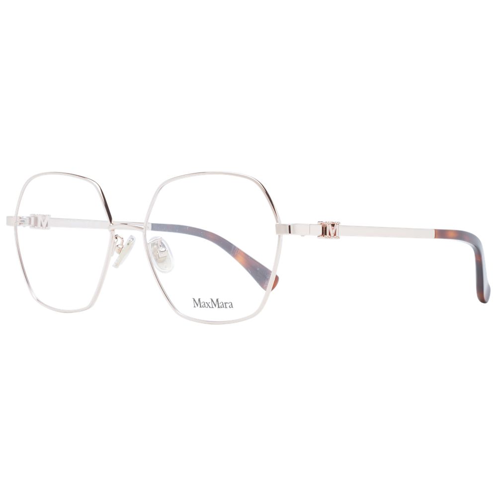 Max Mara Rose Gold Metal Glasses (Frames)