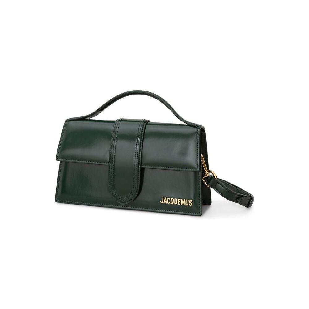 Jacquemus Green Leather Shoulder Bag Jacquemus