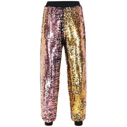 Multicolor Polyester Jeans & Pant