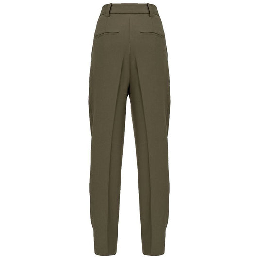 PINKO Green Polyester Jeans & Pant PINKO