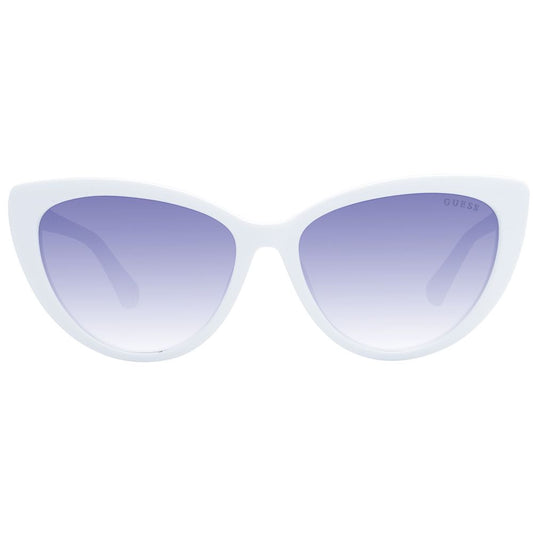 Guess White Unisex Sunglasses Guess